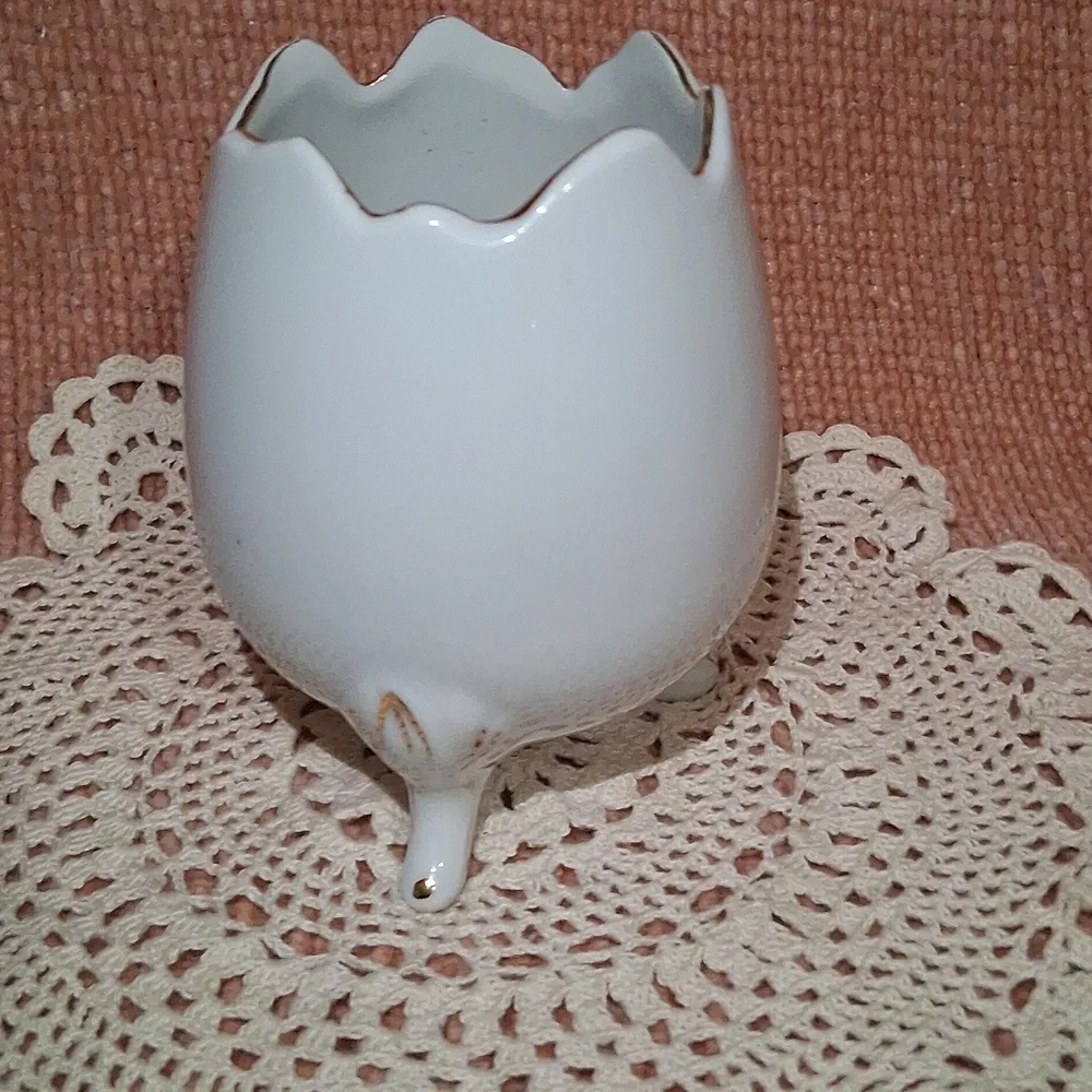 Vintage Brinn Egg Shaped Jar